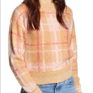 Women’s BP. Plaid Crewneck Sweater